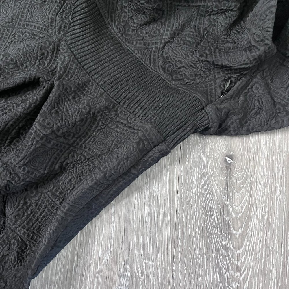 NWT Opening Ceremony Black Medallion Jacquard Flare Dress Size XS - Picture 6 of 8